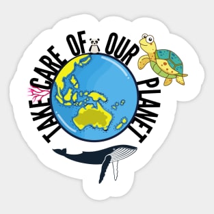 Save Our Planet Sticker